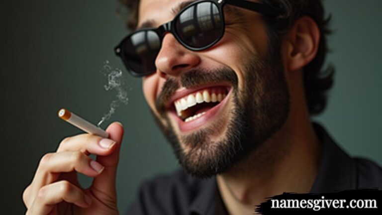 Funny Names for Cigarette Smokers