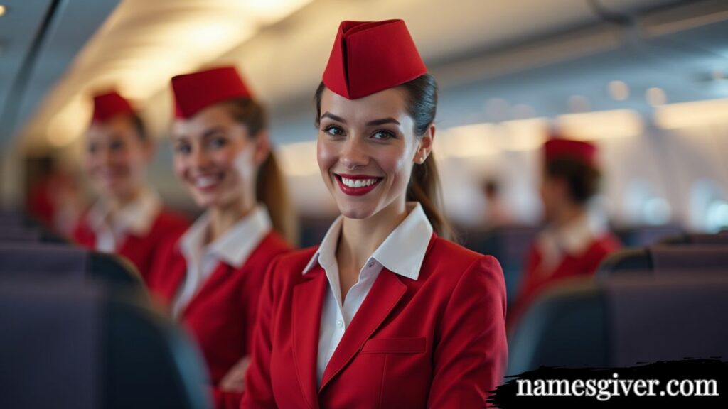 Funny Names for Flight Attendants