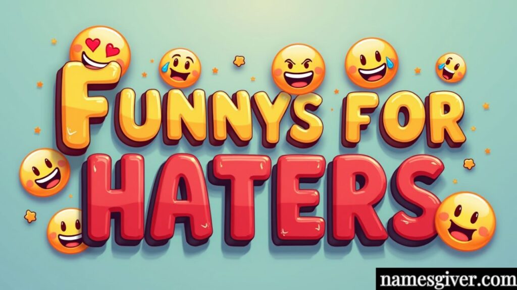 Funny Names for Haters