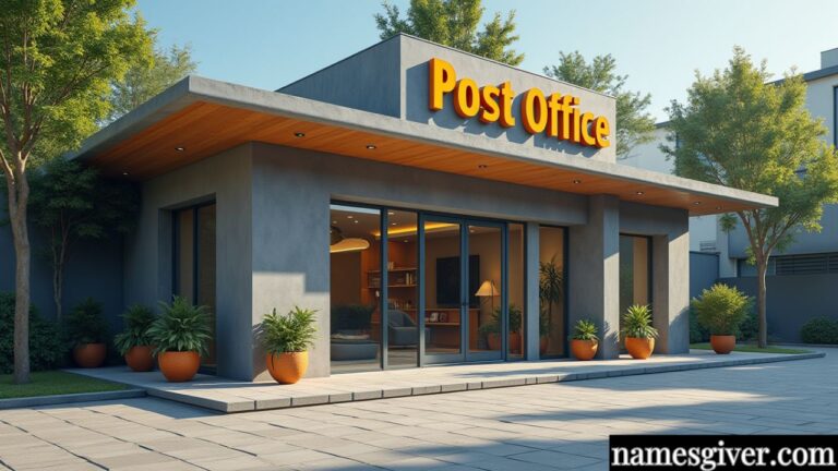 Funny Post Office Names