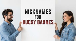 Nicknames for Bucky Barnes