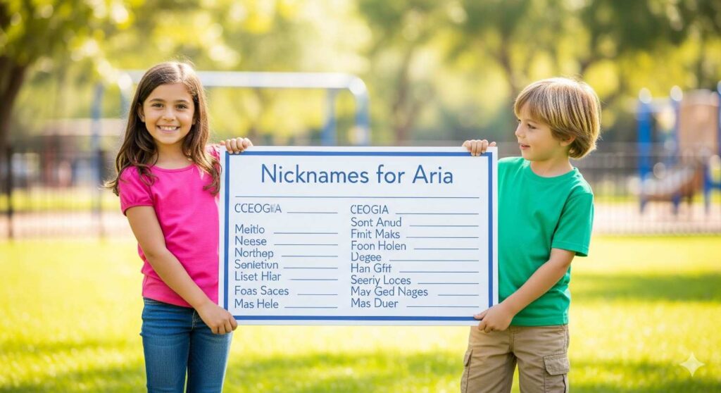 Nicknames for Aria