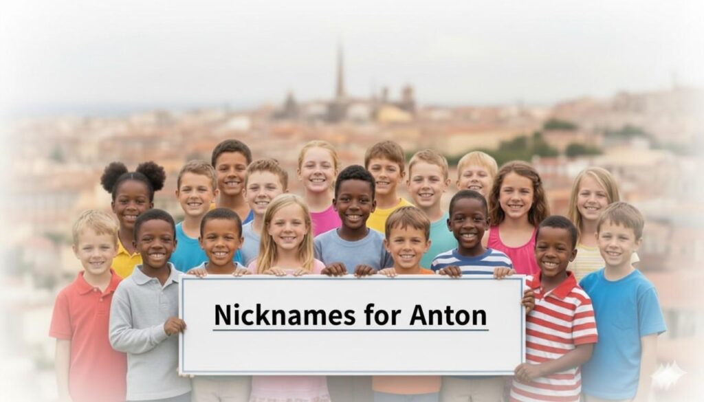 Nicknames for Anton