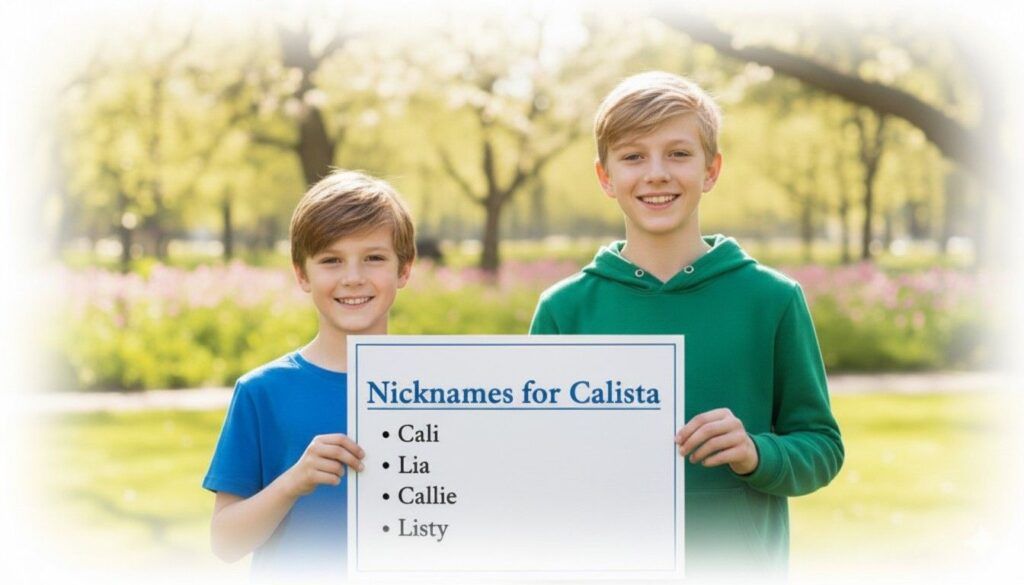 Nicknames for Calista