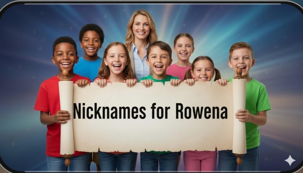 Nicknames for Rowena