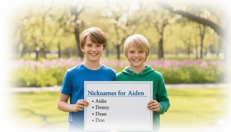 Nicknames for Aiden