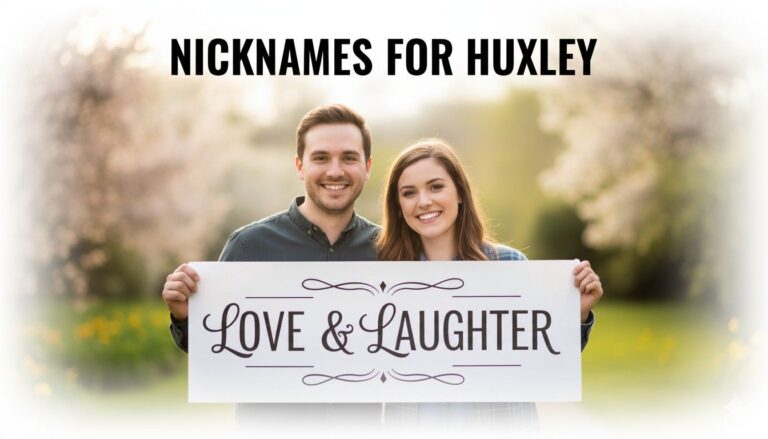 Nicknames for Huxley