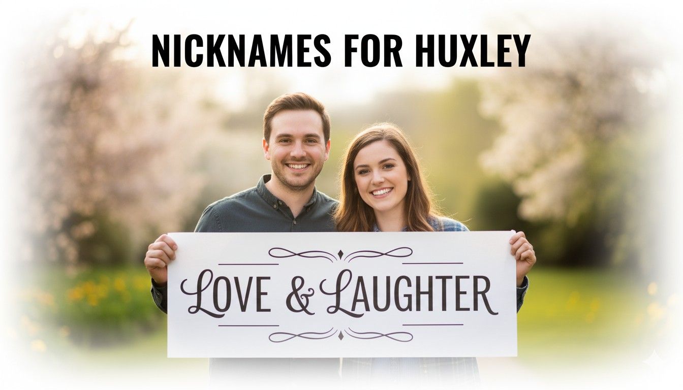 Nicknames for Huxley
