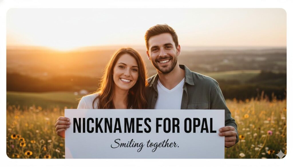 Nicknames for Opal